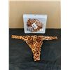 Image 1 : Lot of 2 Leopard Men's Thong Underwear - XL