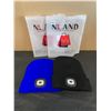Image 1 : Lot of 2 NLAND Unisex LED Beanie Toque - Blue and Black