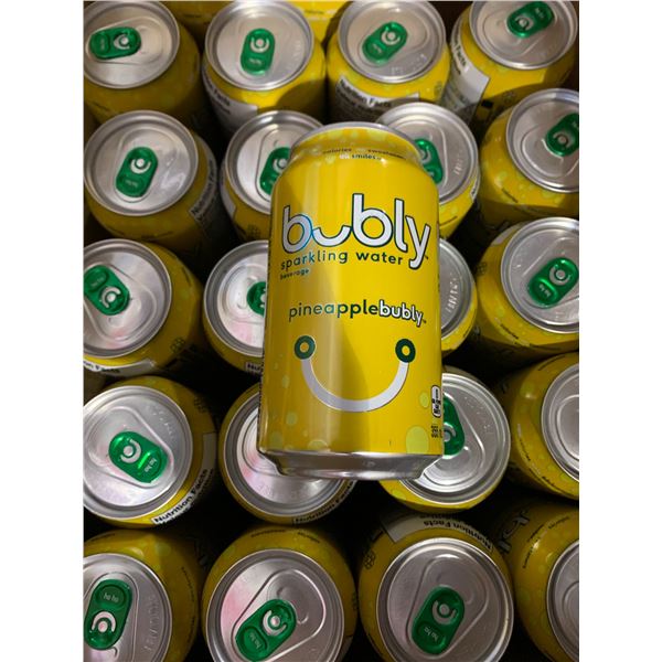 Lot of 46 Merry Berry Buble Cans - Sparkling Water Beverage