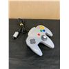 Image 1 : Original N64 Nintendo Gray Controller - Stick is Tight