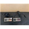 Image 1 : Lot of 2 Original NES Controllers