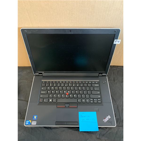 Lenovo ThinkPad Edge Laptop - AS IS