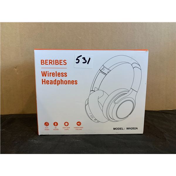 Beribes Wireless Bluetooth Headphones - Model: WH202A