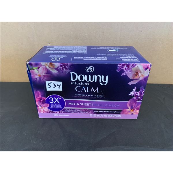 Downy Infusions Calm - Lavender & Vanilla Bean Mega Sheet