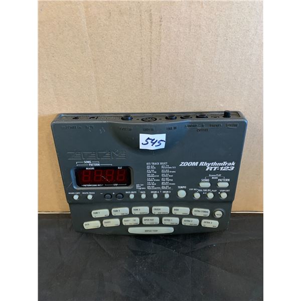 ZOOM RhythmTrak 123 Drum Machine As Is