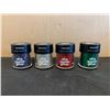 Image 1 : Lot of 4 Hemway Glitter Containers - Assorted Colors