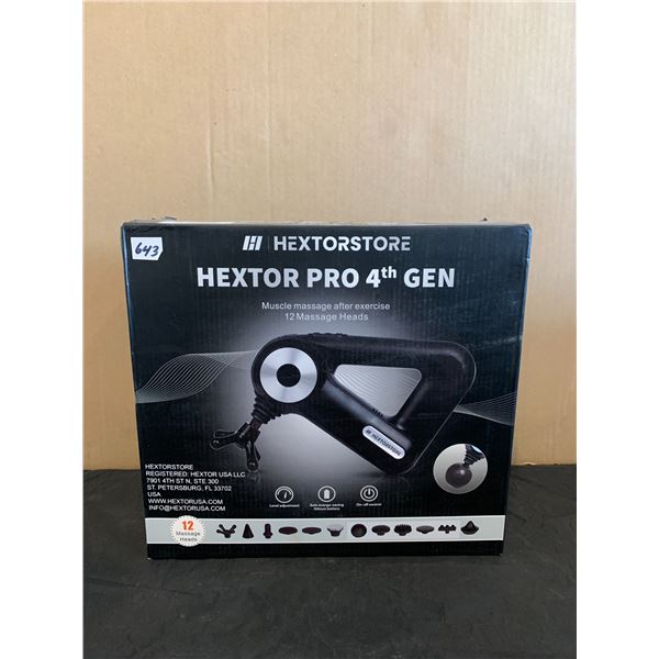 Hextor Pro 4th Gen Muscle Massager