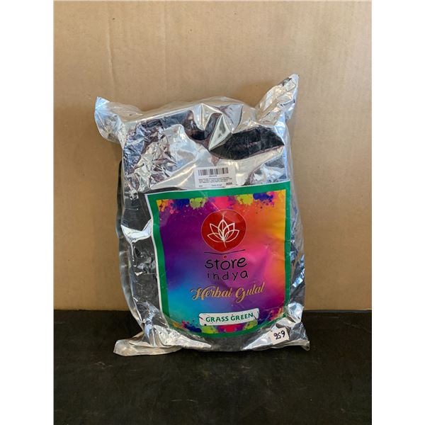 Store Indya Herbal Gulal 5 Pounds Grass Green