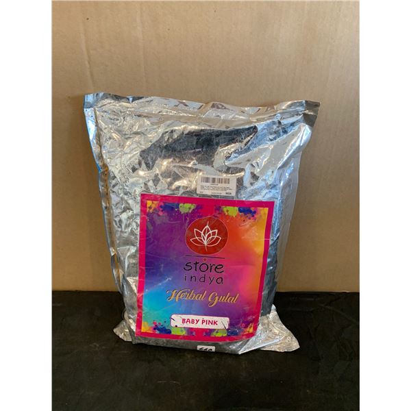 Store Indya Herbal Gulal 5 Pounds Baby Pink