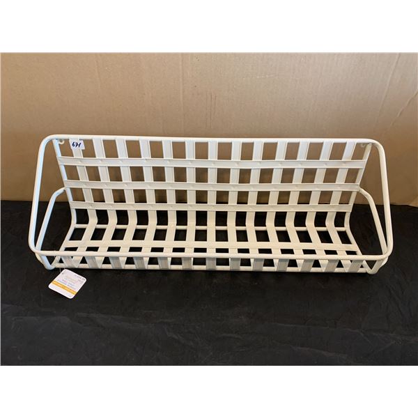 Fall Happy Harvest Metal Wall Shelf - 24" x 8"