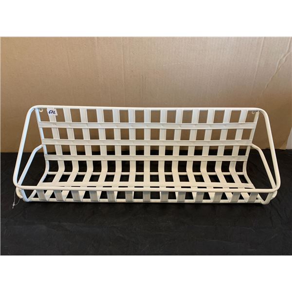 Fall Happy Harvest Metal Wall Shelf - 24" x 8"