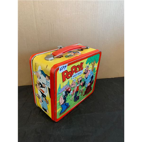 1980 Popeye The Sailor Man Lunch Box