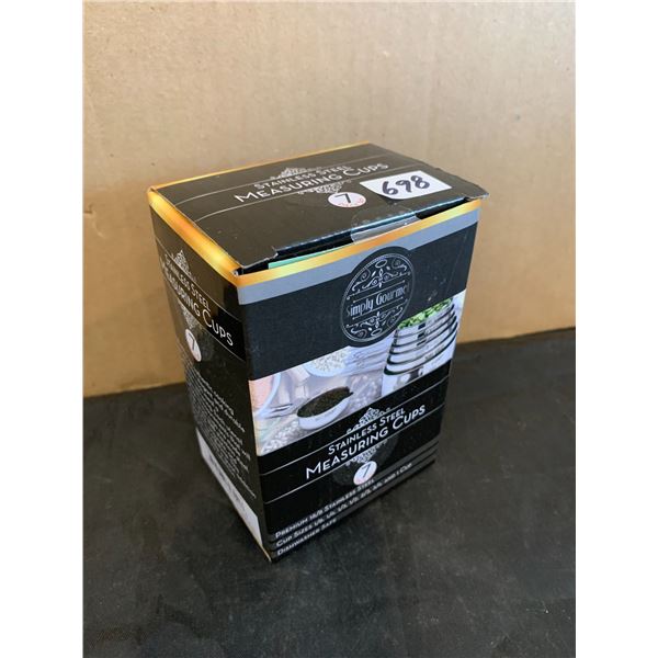 Simply Gourmet Stainless Steel Measuring Cups 7 PC