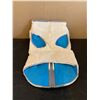 Image 1 : Comfortland Reflective Dog Jacket - Medium / Large BLUE