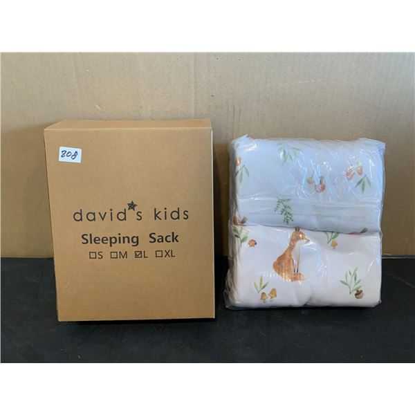 Large - David's Kids Fleece Baby Sleep Sack