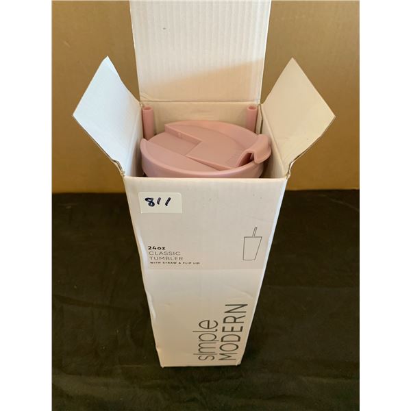 Simple Modern 24 OZ Classic Tumbler With Straw & Flip Lid