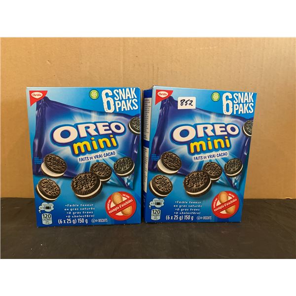 2 x 6 PCS Of Oreo Mini's