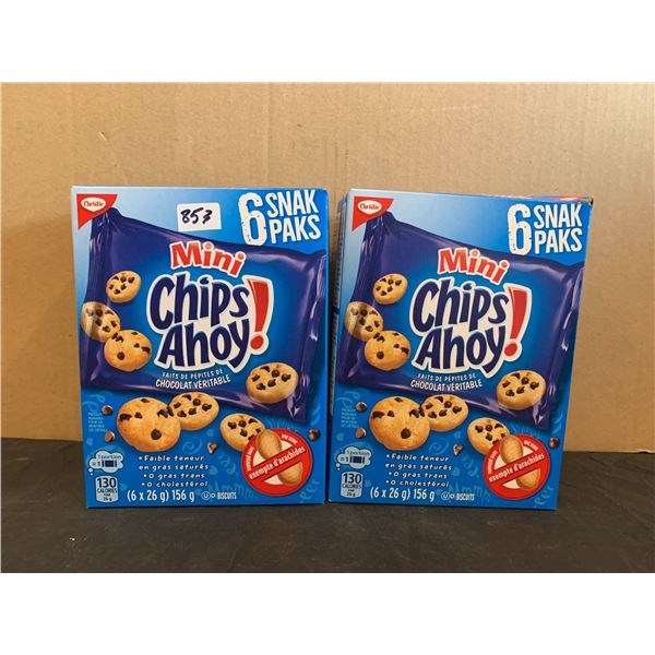 2 x 6 PCS Of Chips Ahoy Mini's