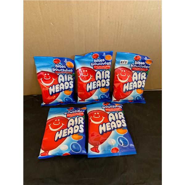 5 Packs of Bites Original Fruit - AIR HEADS