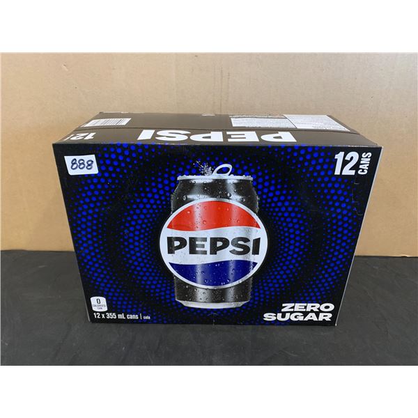 1 x 12 Pack Pepsi Zero Cans