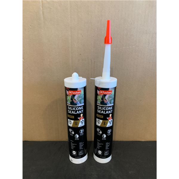Lot of 2 Xfasten Silicone Sealant
