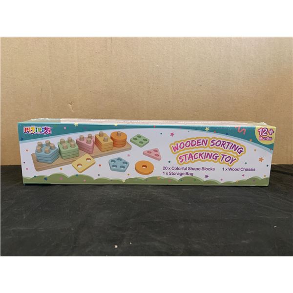 Wooden Sorting Stacking toy
