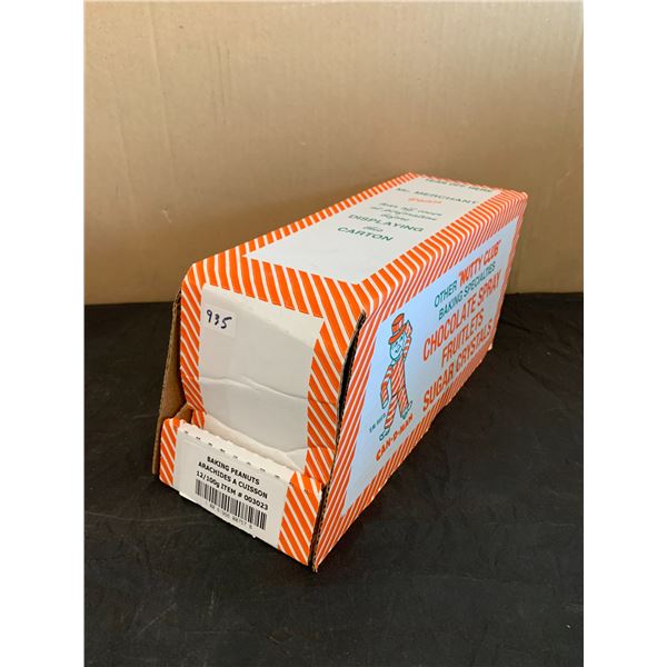 Nutty Club Baking Peanuts 12/x 100g