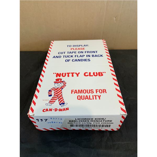 Nutty Club Licorice Kids 12x 50g