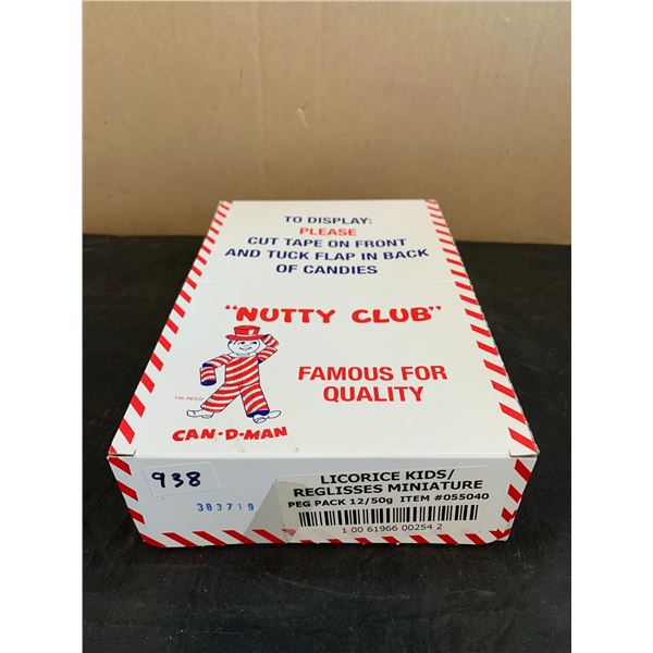 Nutty Club Licorice Kids 12x 50g