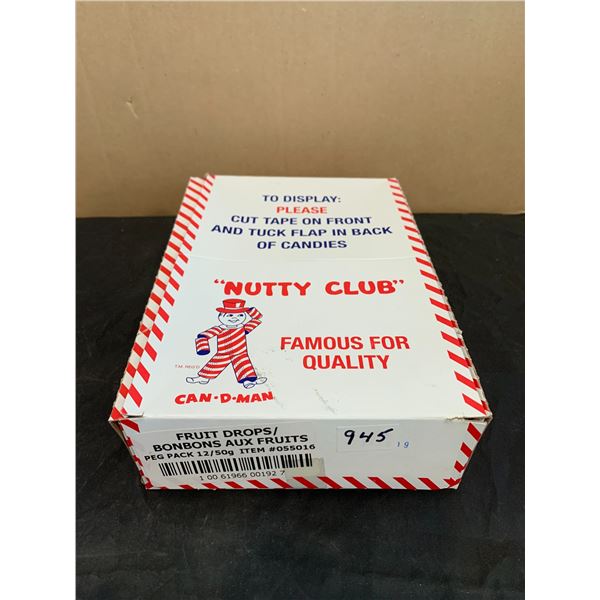 Nutty Club Fruit Drops 12x 50g
