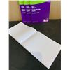 Image 2 : 100 Sheet Ruled Writing Paper 8" x 10" 4 Pack