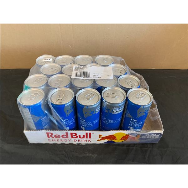 Open Case - Lot Of 18 Red Bull The Sea Blue Edition
