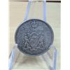Lot 18-1) Canadian silver 50c 1965