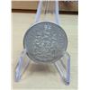 Lot 76-1) Canadian silver 50c 1963