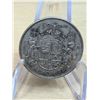 Image 1 : Lot 112-1) Canadian silver 50c 1947