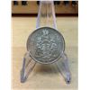 Image 1 : Lot 42-1) Canadian silver 50c 1965