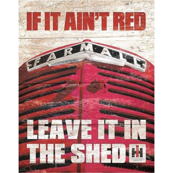 Farmall - If it Ain't Red