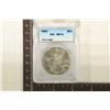 1992 AMERICAN SILVER EAGLE ICG MS70 1 OZ. SILVER