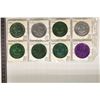 Image 10 : 40 ALUMINUM MARDI GRAS TOKENS: BOB EVENS,