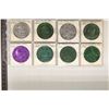 Image 9 : 40 ALUMINUM MARDI GRAS TOKENS: BOB EVENS,