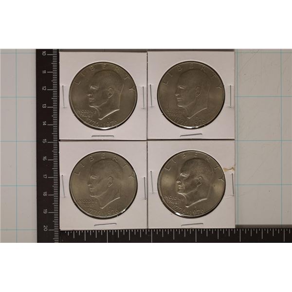 4-1776-1976 IKE BICENTENNIAL DOLLARS WATCH FOR