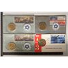 4 US 1ST DAY COVERS WITH MEDALS: 1973, 1974 AND