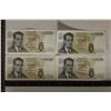 4-1964 BELGIUM 20 FRANCS BILLS