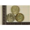 1966, 1967 & 1968-D 40% SILVER JFK HALF DOLLARS