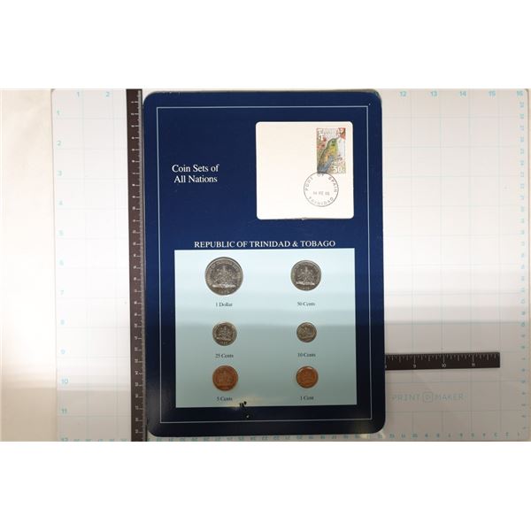 COIN SETS OF ALL NATIONS "REPUBLIC OF TRINIDAD
