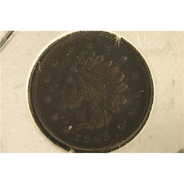 1863 CIVIL WAR TOKEN "NOT ONE CENT" THE "NOT" HAS