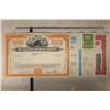 Image 3 : 4 VINTAGE STOCK CERTIFICATES: AMERICAN STANDARD
