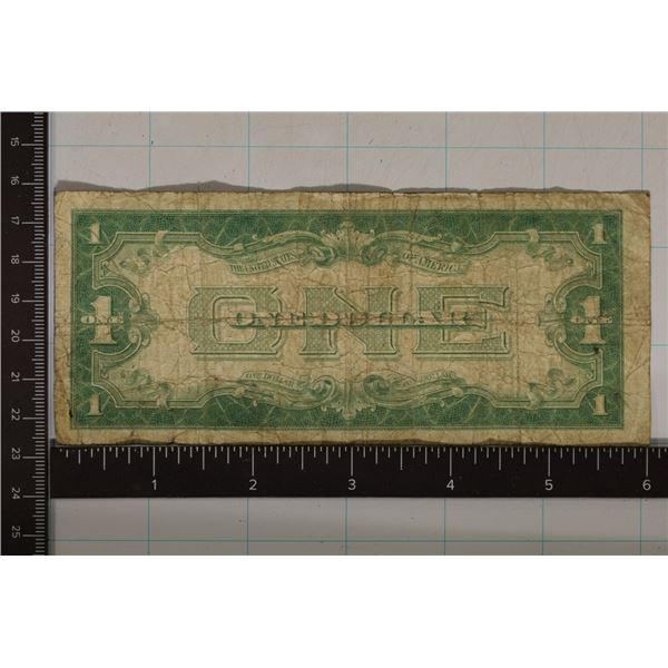 1928-A US $1 FUNNY BACK SILVER CERTIFICATE BLUE