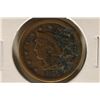 Image 1 : 1851 US LARGE CENT ENVIRONMENTAL DAMAGE OBVERSE