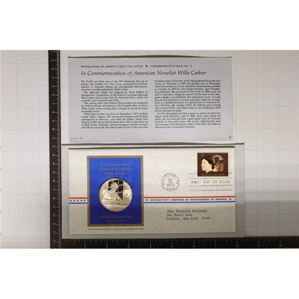 1973 POSTMASTERS OF AMERICAN STERLING SILVER